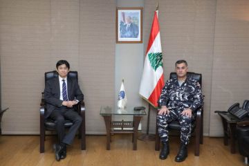 اللواء عبد الله استقبل السفير الياباني في لبنان اللواء عبد الله استقبل السفير الياباني في لبنان