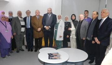 افتتاح قسمي التنظير وأمراض الدم والأورام في مستشفى الزهراء