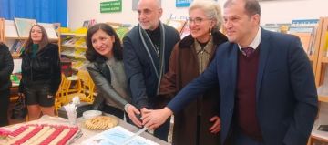 كرامي افتتحت مكتبة نموذجية في متوسطة حوش الأمراء- زحلة: المناهج التعليمية بحاجة لتطوير