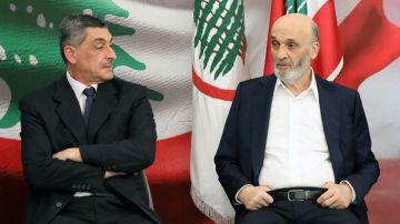 جعجع استقبل مجلس بلدية فتري - قضاء جبيل