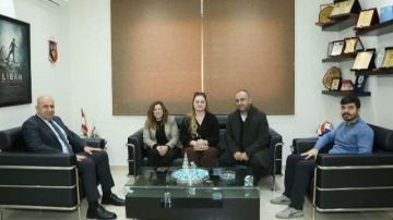 خريش إستقبل وفدا من مديرية الأحراج الأميركية وجمعية التحريج في لبنان خريش إستقبل وفدا من مديرية الأحراج الأميركية وجمعية التحريج في لبنان