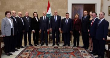 الرئيس عون: لإجراء الانتخابات بموعدها وتعديل القانون مسؤولية مجلس النواب وعليه القيام بواجباته الرئيس عون: لإجراء الانتخابات بموعدها وتعديل القانون مسؤولية مجلس النواب وعليه القيام بواجباته