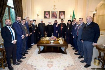 السفير بخاري إستقبل رؤساء الطوائف في مدينة طرابلس والشمال