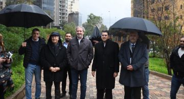 وزير الإعلام ومحافظ بيروت يطلقان مشروع حديقة للإعلاميين تكريما لتضحياتهم