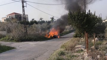 فيديو للسيارة المستهدفة في صور