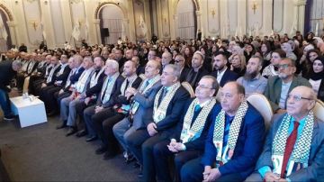 مهرجان سياسي جامع إحياء للذكرى السنوية الأولى للقائد الوطني ناظم اليوسف