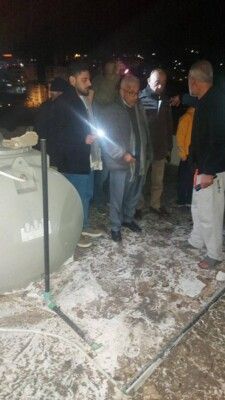 سعد تفقد مبان متضررة جراء الاعتداءات الإسرائيلية في الغازية