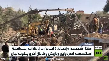 مقتل شخصين بغارات إسرائيلية على لبنان