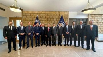 فريد البستاني وأعضاء لجنة الإقتصاد لبوا دعوة السفير الأميركي