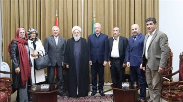 الخطيب يستقبل وفودا دينية ومدنية ويؤكد دعم العيش المشترك ودولة المواطنة