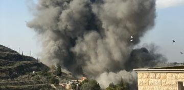 الطيران الحربي الإسرائيلي شن غارة استهدفت المنطقة الواقعة بين بلدتي كفردونين وخربة سلم