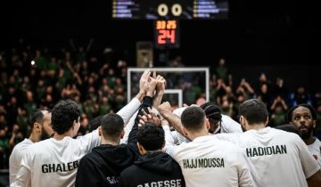 الحكمة يحسم ديربي غزير امام ضيفه النادي الرياضي بفارق 14 نقطة..