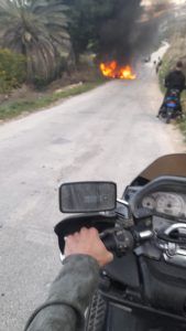 غارة من مسيرة إسرائيلية استهدفت سيارة في بلدة بنعفول قضاء صيدا