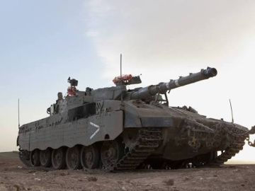 دبابة اسرائيلية تطلق النار قرب قطيع ماشية في مزرعة سردا