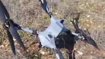 مواطن يعثر على محلقة سقطت بالقرب من منزله في بلدة رب ثلاثين مواطن يعثر على محلقة سقطت بالقرب من منزله في بلدة رب ثلاثين