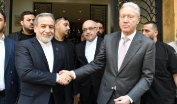 رجي يلتقي في هذه الأثناء عراقجي والوفد المرافق