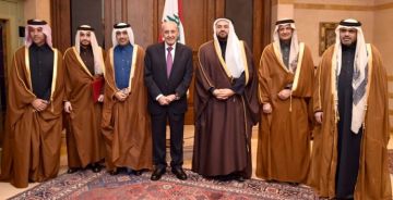 بري عرض مع الخليفي للعلاقات الثنائية والمستجدات وحمله شكر لبنان لقطر على دعمها الدائم