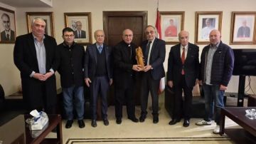 رئيس المجلس العام الماروني عرض مع فضول شؤون الكنيسة المارونية في إفريقيا وواقع الانتشار رئيس المجلس العام الماروني عرض مع فضول شؤون الكنيسة المارونية في إفريقيا وواقع الانتشار