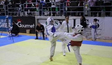 لقب الحزام الأزرق بالتايكواندو لنادي  أنور  والأصفر لـ النسر الأسود .