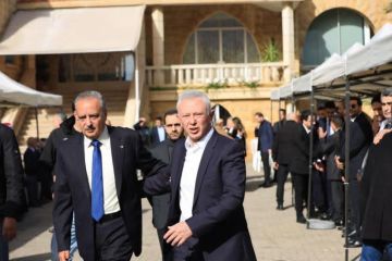 آل أرسلان وآل جنبلاط يشيعون الأميرة نجوى مجيد أرسلان في مأتم مهيب