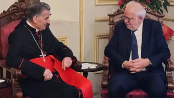 وزير العدل من بكركي: إعترضت على تعيين قزي ومتمسك بقرينة البراءة وزير العدل من بكركي: إعترضت على تعيين قزي ومتمسك بقرينة البراءة