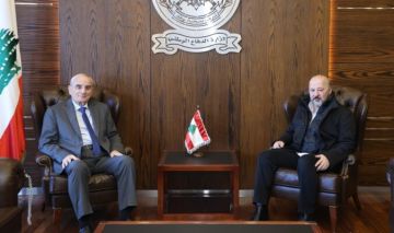 وزير الدفاع بحث المستجدات السياسية مع رياشي واستقبل مكاري ومجيد أرسلان وفهمي