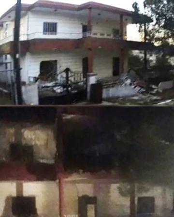 عبوات متفجرة من مسيرتين معاديتين على منزل في يارون ليلا