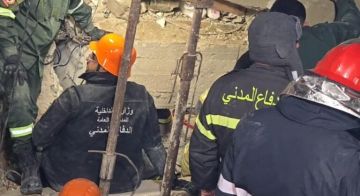 آخر تفاصيل سقوط المبنى في منطقة القبة طرابلس !! 