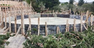 مياه لبنان الجنوبي: بدء أعمال إنشاء خزان أرضي سعة 500 متر مكعب في الشهابية