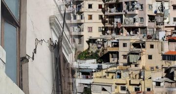 الأبنية تتداعى في طرابلس مواطنون يعيشون في حالة هلع وتقصير كبير من الدولة!