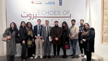 برنامج الأمم المتحدة الإنمائي نظم معرض أصداء بيروت في بيت بيروت السوديكو