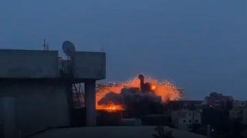 بالفيديو: غارة مرعبة على الكفور