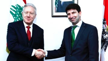 رجي استقبل مسؤولا نمساويا: لدعم الجيش ومساعدة الاتحاد الأوروبي بعودة النازحين إلى سوريا رجي استقبل مسؤولا نمساويا: لدعم الجيش ومساعدة الاتحاد الأوروبي بعودة النازحين إلى سوريا