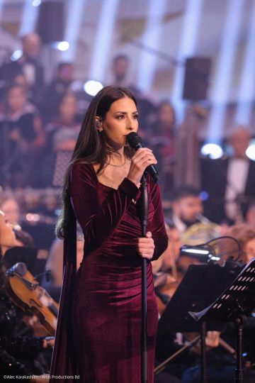 أسامة الرحباني يوقع أسافر وحدي ملكا ملحمة موسيقية غنائية بصوت هبة طوجي