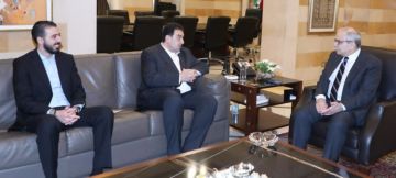 سلام عرض مع البعريني ورستم لشؤون عكار ومع البزري لشؤون صيدا والجنوب سلام عرض مع البعريني ورستم لشؤون عكار ومع البزري لشؤون صيدا والجنوب