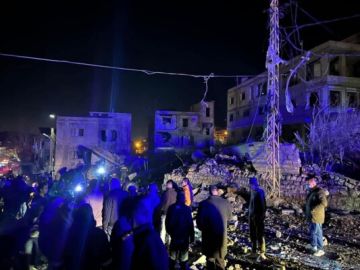 النشرة: غارة إسرائيلية استهدفت مبنى سكنيا في بلدة كفرحتى قضاء صيدا