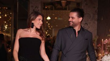 دانييلا رحمة وناصيف زيتون يرزقان بمولودهما الأول الياس.. وأول فيديو له