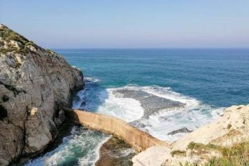 سقوط قذيفتين اطلقتها المدفعية الاسرائيلية قبالة رأس الناقورة في البحر سقوط قذيفتين اطلقتها المدفعية الاسرائيلية قبالة رأس الناقورة في البحر