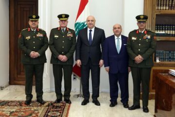 قائد الجيش الأردني من قصر بعبدا: ندعم الجيش اللبناني بالعتاد والتدريب قائد الجيش الأردني من قصر بعبدا: ندعم الجيش اللبناني بالعتاد والتدريب