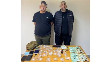 قوى الامن توقف مروجي مخدرات بالجرم المشهود !