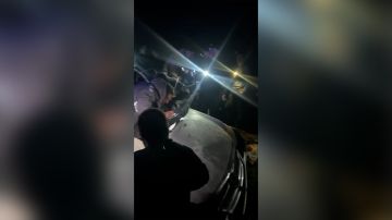 بالفيديو: استهداف سيارة