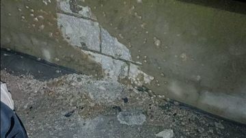 إلقاء قنبلة صوتية على أحد أسطح المنازل في بلدة ياطر