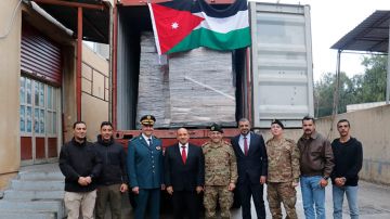 الجيش اللبناني يتسلم هبة من الأردن