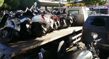 حملة أمنية على الدراجات النارية والتكتوك بدءا من الإثنين