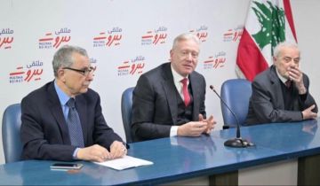 رجي في ندوة لـ ملتقى بيروت : الحل لن يكون عسكريا نتيجة التفاوت في ميزان القوى بين لبنان وإسرائيل رجي في ندوة لـ ملتقى بيروت : الحل لن يكون عسكريا نتيجة التفاوت في ميزان القوى بين لبنان وإسرائيل