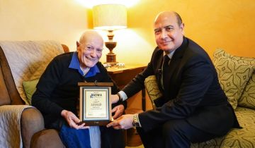 جمعية جدوى كرمت الفنان القدير وحيد جلال