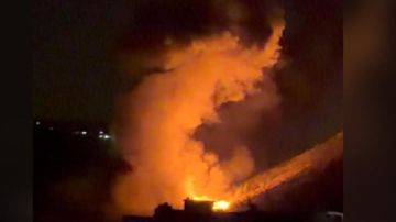 عاجل وبالصور الطيران الحربي يستهدف المواقع التي تم إنذارها في بلدات أنان، المنارة، وعين التينة