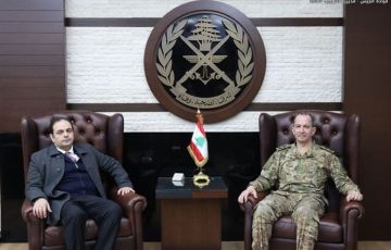 قائد الجيش يبحث مع النائب حيدر ناصر الأوضاع العامة في البلاد