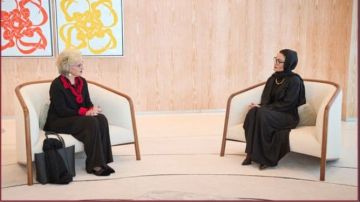 وزيرة التربية بحثت والشيخة موزا في تعزيز التعاون اللبناني القطري في مجال التعليم والتكنولوجيا