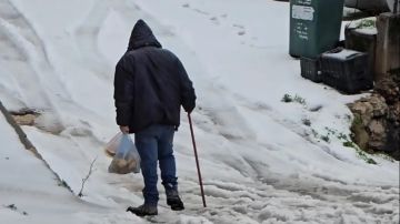 الثلوج غطت قرى الشوف... وأضرار نتيجة العاصفة